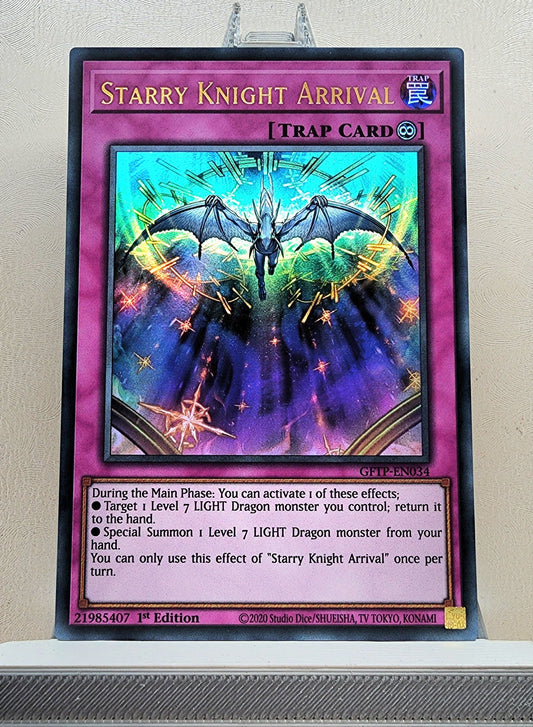 Yugioh! 1x Starry Knight Arrival (GFTP - Ultra Rare) 1st Edition