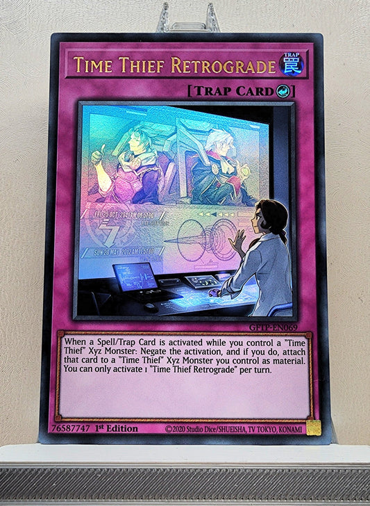 Yugioh! 1x Time Thief Retrograde (GFTP - Ultra Rare) 1st Edition