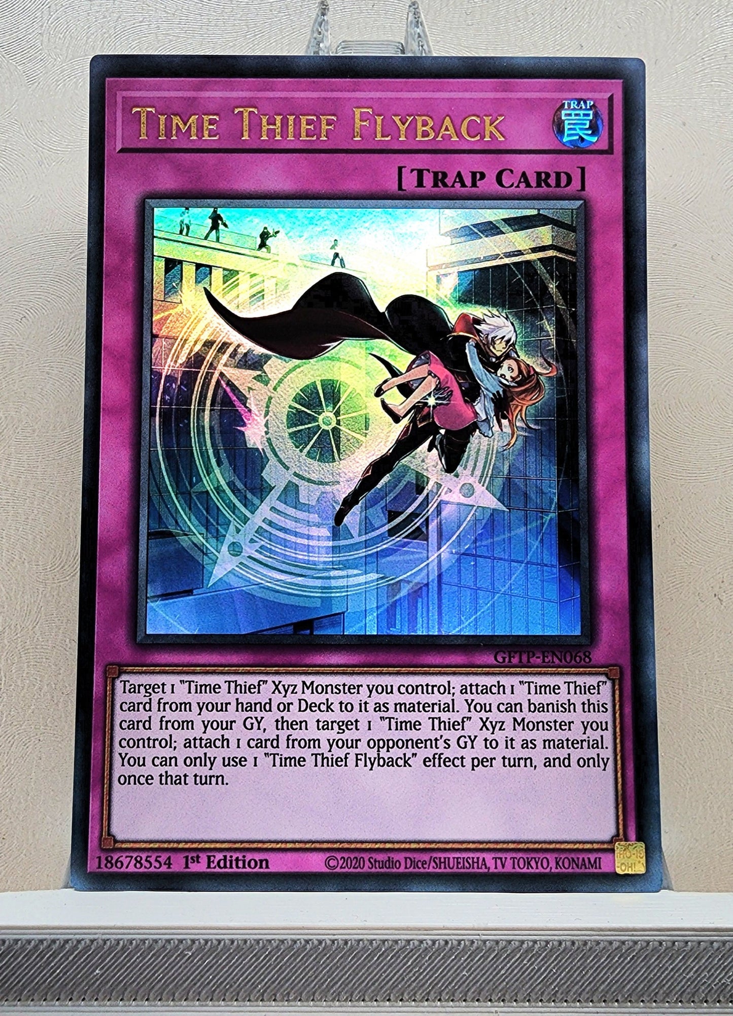 Yugioh! 1x Time Thief Flyback (GFTP - Ultra Rare) 1st Edition