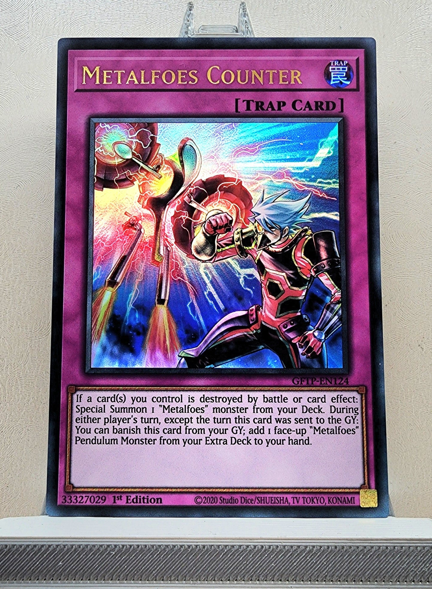 Yugioh! 1x Metalfoes Counter (GFTP - Ultra Rare) 1st Edition