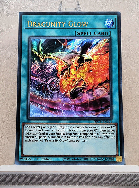 Yugioh! 1x Dragunity Glow (GFTP - Ultra Rare) 1st Edition