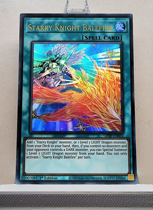 Yugioh! 1x Starry Knight Balefire (GFTP - Ultra Rare) 1st Edition