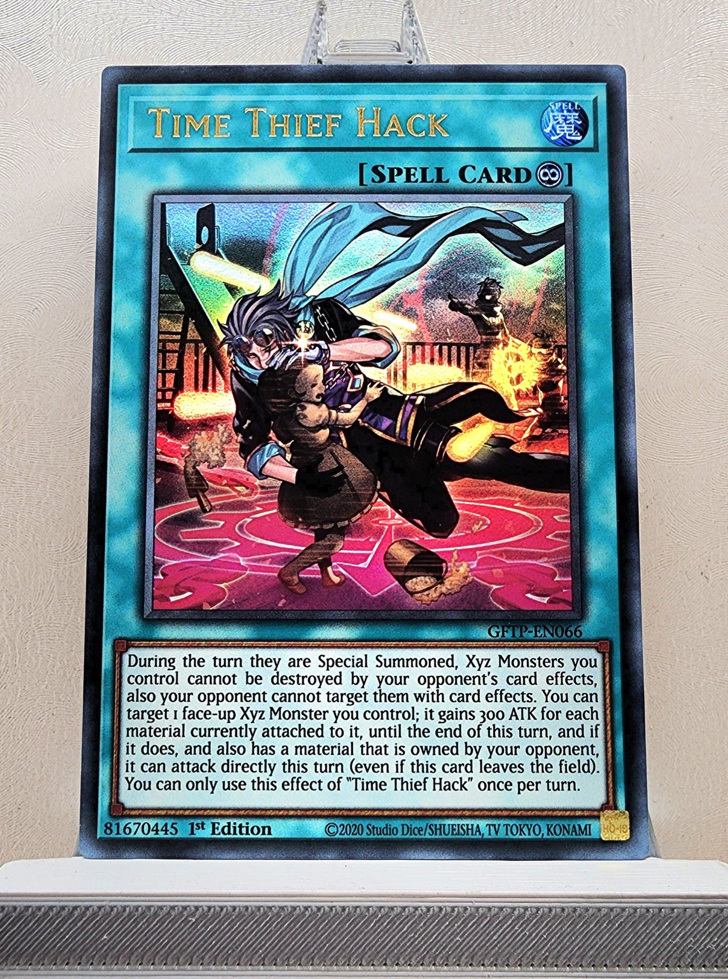 Yugioh! 1x Time Thief Hack (GFTP - Ultra Rare) 1st Edition