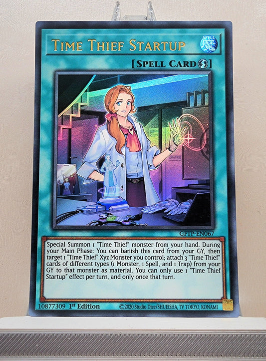 Yugioh! 1x Time Thief Startup (GFTP - Ultra Rare) 1st Edition