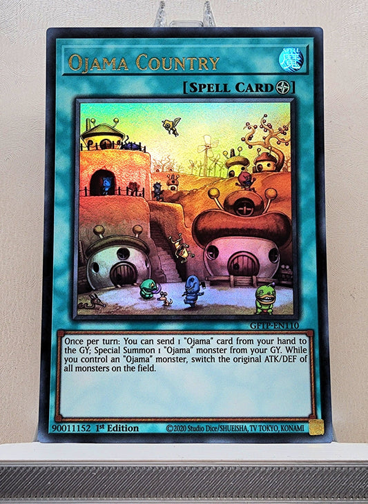 Yugioh! 1x Ojama Country (GFTP - Ultra Rare) 1st Edition