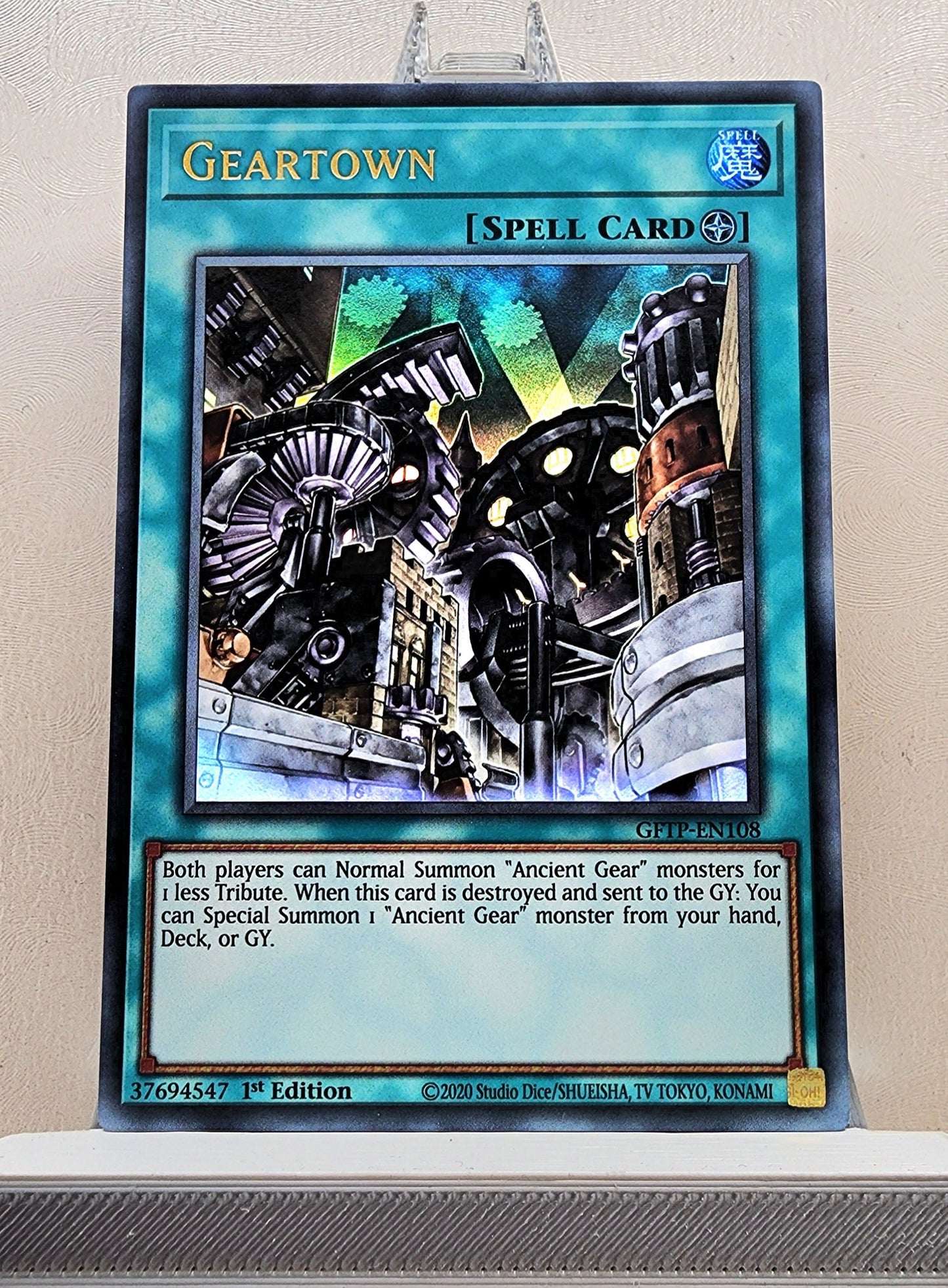 Yugioh! 1x Geartown (GFTP - Ultra Rare) 1st Edition