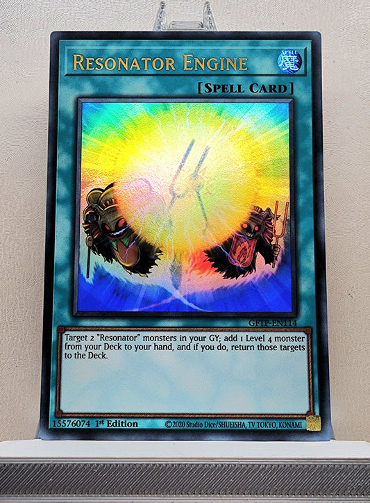 Yugioh! 1x Resonator Engine (GFTP - Ultra Rare) 1st Edition