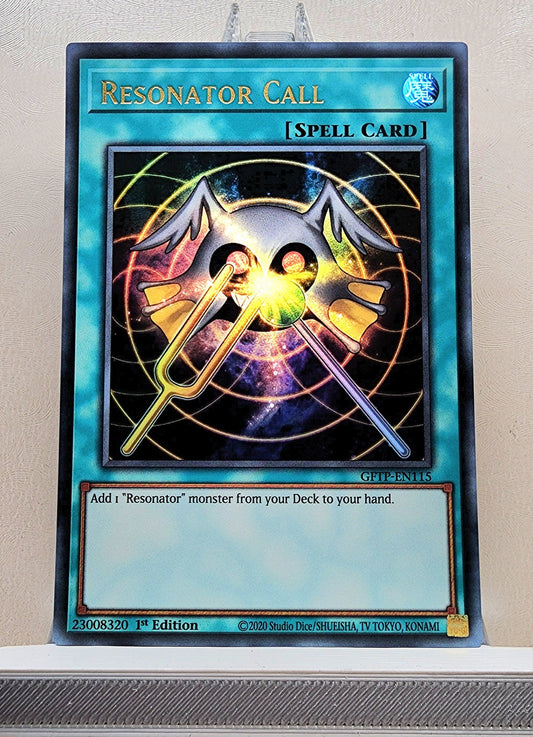 Yugioh! 1x Resonator Call (GFTP - Ultra Rare) 1st Edition