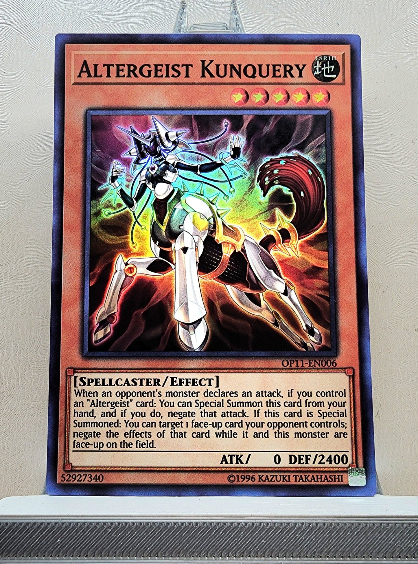 Yugioh! 1x Altergeist Kunquery (OP11 - Super Rare) Unli Edition