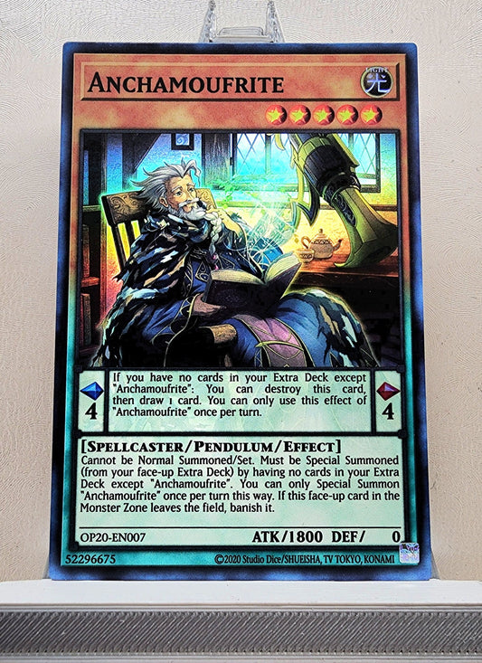 Yugioh! 1x Anchamoufrite (OP20 - Super Rare) Unli Edition