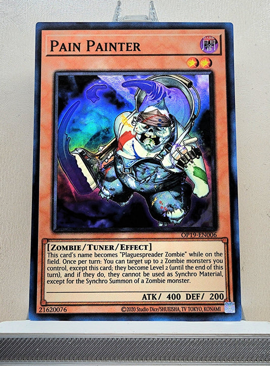 Yugioh! 1x Pain Painter (OP19 - Super Rare) Unli Edition