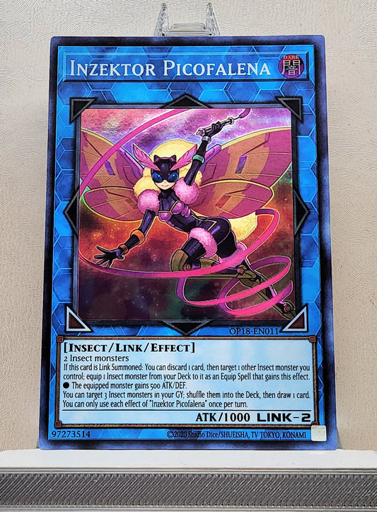 Yugioh! 1x Inzektor Picofalena (OP18 - Super Rare) Unli Edition