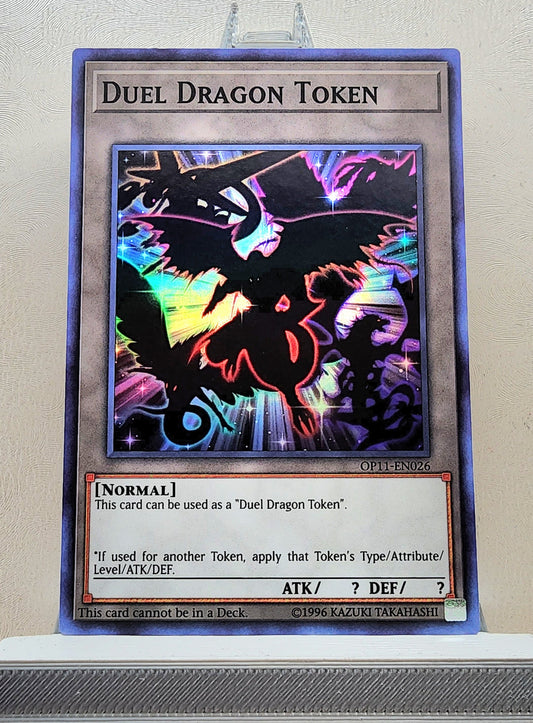 Yugioh! 1x Duel Dragon Token (OP11 - Super Rare) Unli Edition