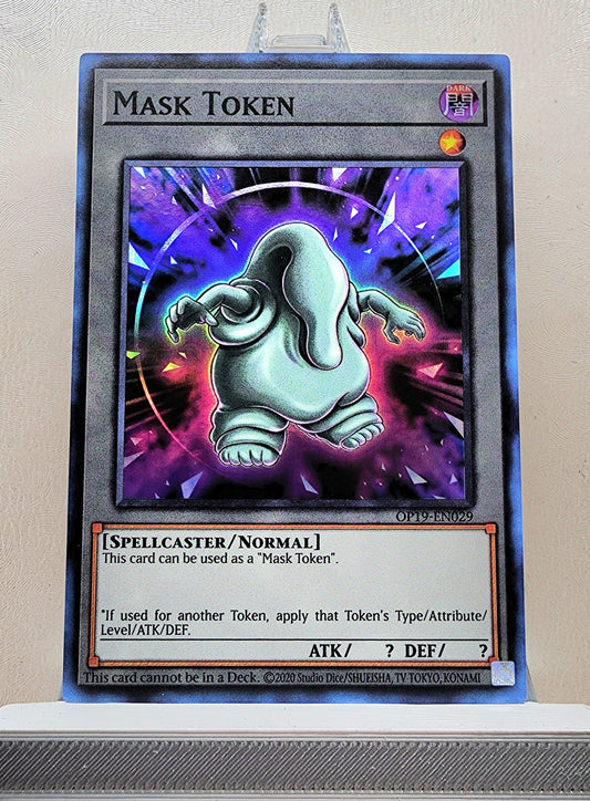 Yugioh! 1x Mask Token (OP19 - Super Rare) Unli Edition