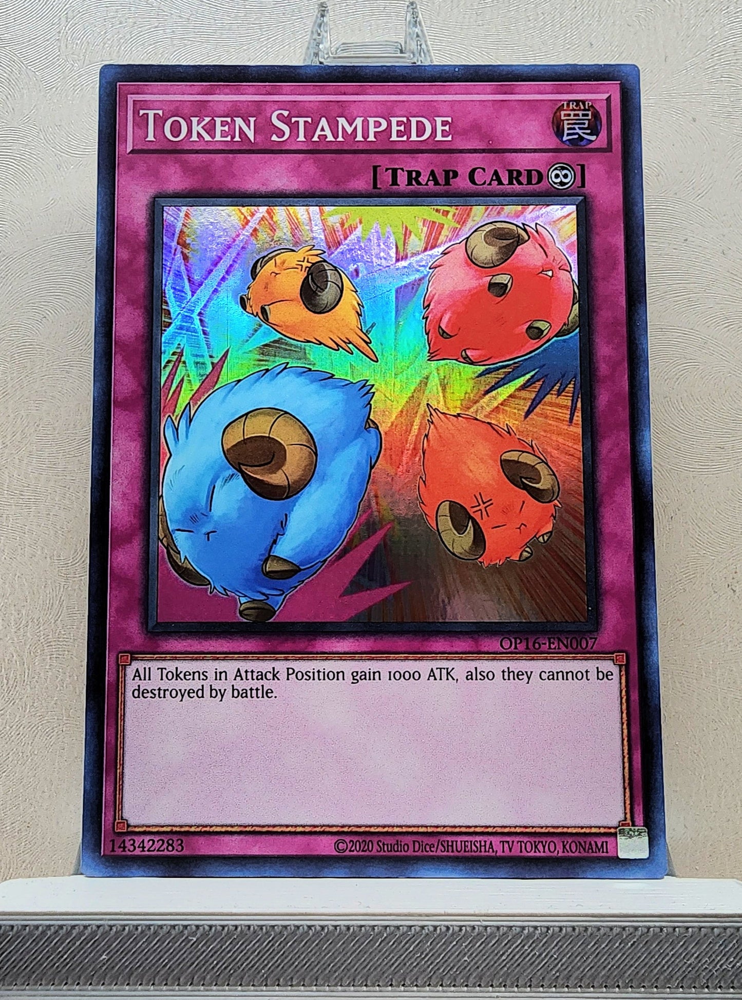 Yugioh! 1x Token Stampede (OP16 - Super Rare) Unli Edition