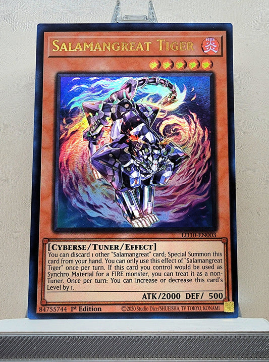 Yugioh! 1x Salamangreat Tiger (LD10 - Ultra Rare) 1st Edition