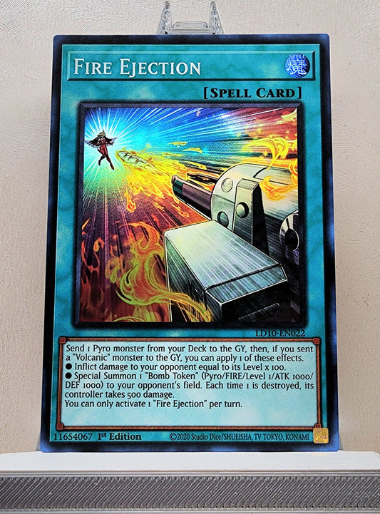 Yugioh! 1x Fire Ejection (LD10 - Super Rare) 1st Edition