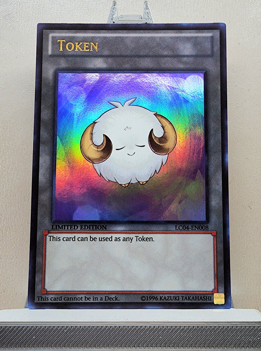 Yugioh! 1x White Lamb Token (LC04 - Ultra Rare) Limited Edition