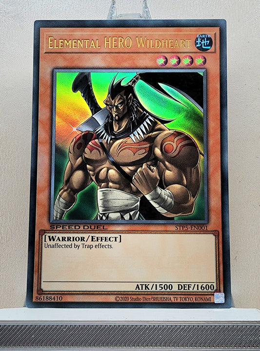 Yugioh! 1x Elemental Hero Wildheart (STP5 - Ultra Rare) Unli Edition