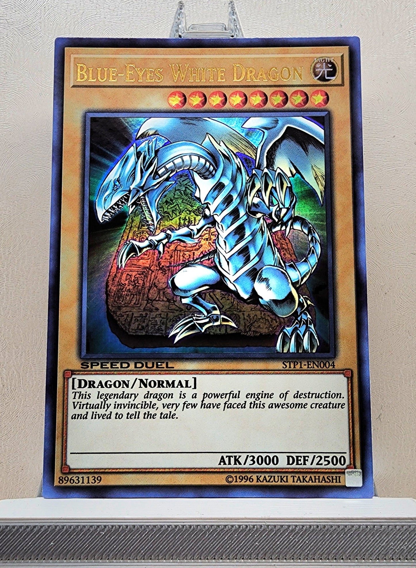 Yugioh! 1x Blue-Eyes White Dragon (STP1 - Ultra Rare) Unli Edition