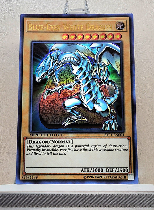 Yugioh! 1x Blue-Eyes White Dragon (STP1 - Ultra Rare) Unli Edition