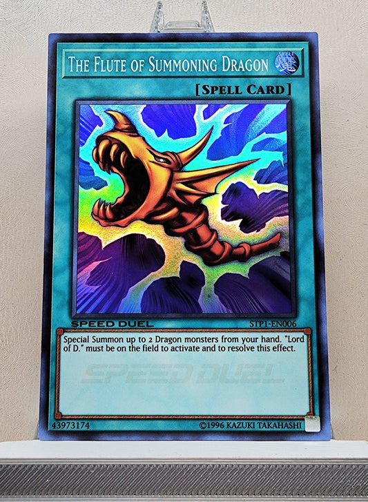 Yugioh! 1x The Flute of Summoning Dragon (STP1 - Super Rare) Unli Edition