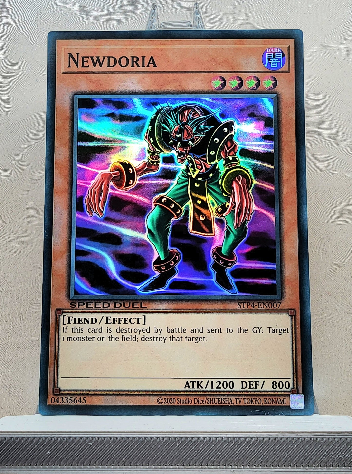 Yugioh! 1x Newdoria (STP4 - Super Rare) Unli Edition