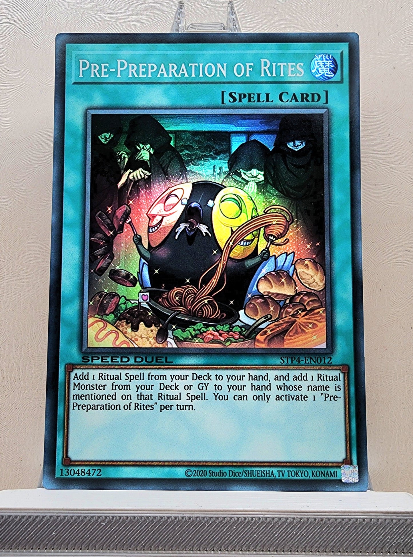 Yugioh! 1x Pre-Preparation of Rites (STP4 - Super Rare) Unli Edition