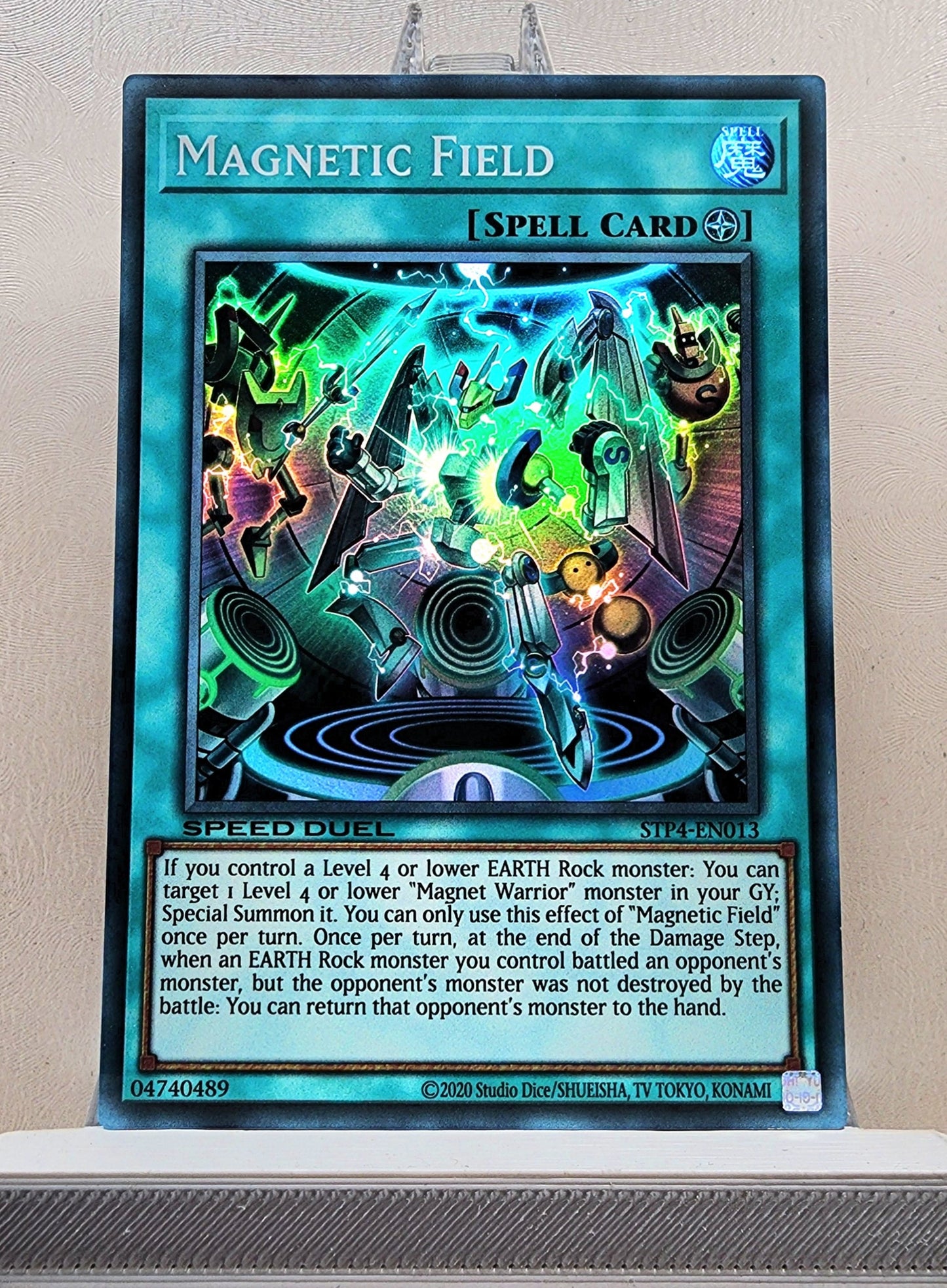 Yugioh! 1x Magnetic Field (STP4 - Super Rare) Unli Edition