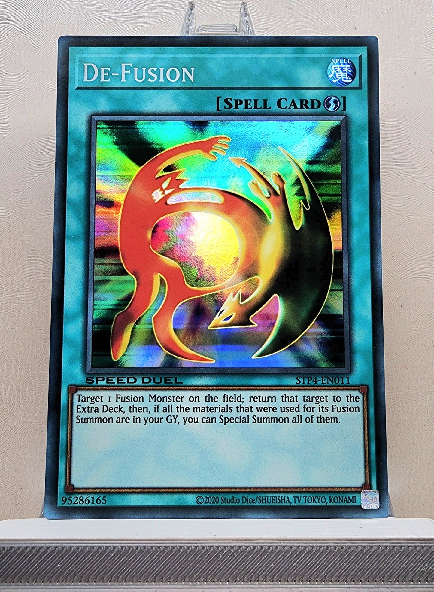 Yugioh! 1x De Fusion (STP4 - Super Rare) Unli Edition