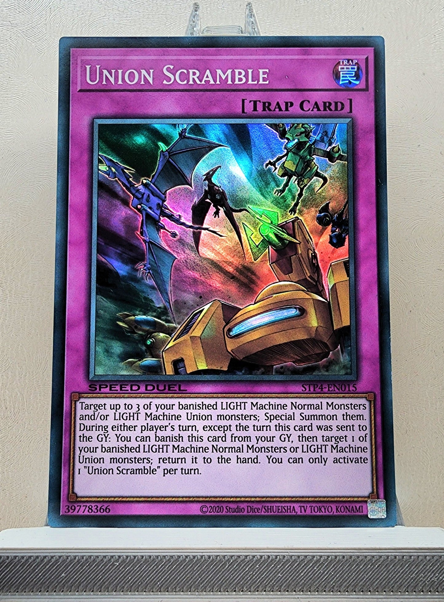 Yugioh! 1x Union Scramble (STP4 - Super Rare) Unli Edition