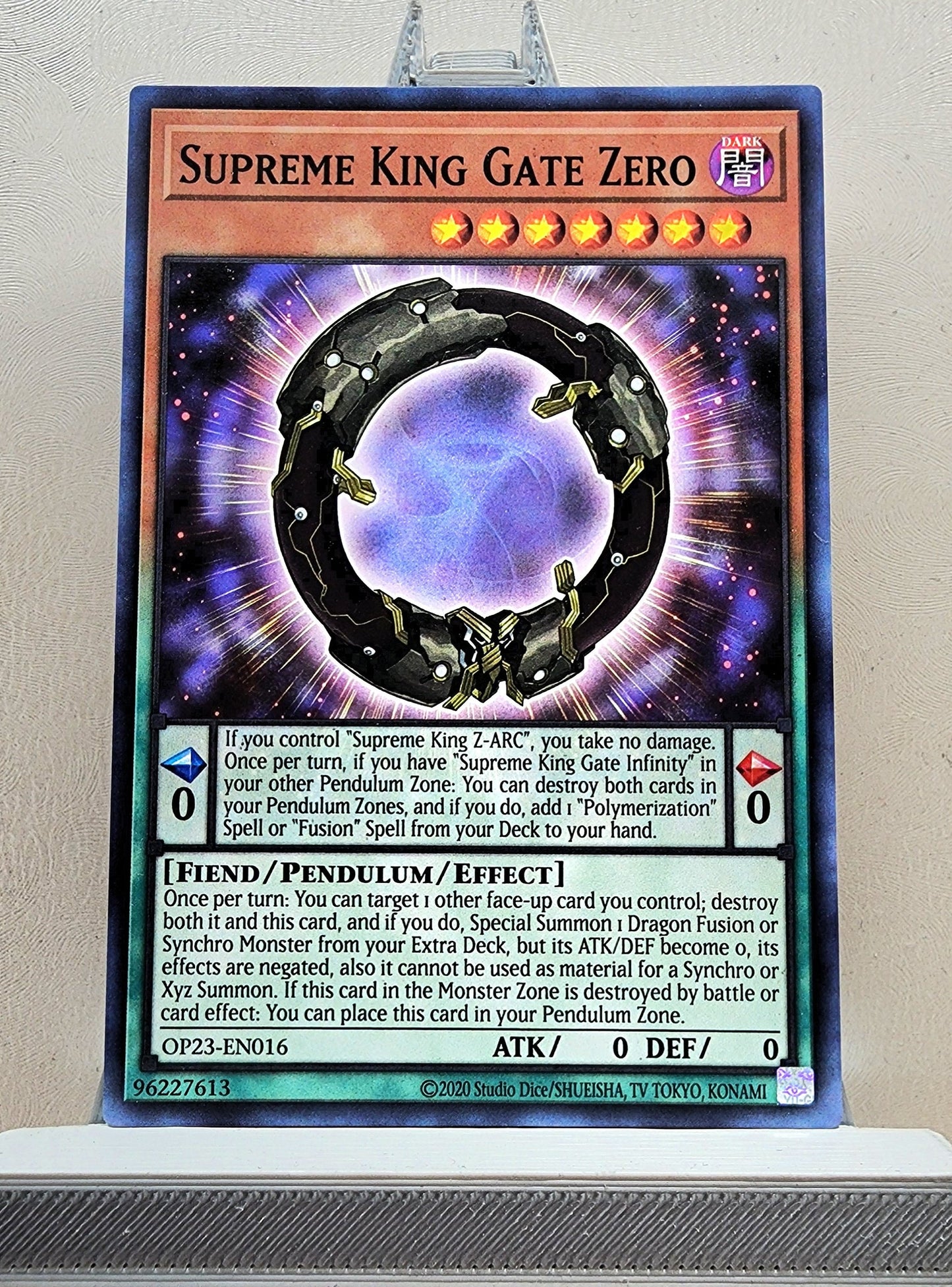 Yugioh! 1x Supreme King Gate Zero (OP23 - Common) Unli Edition