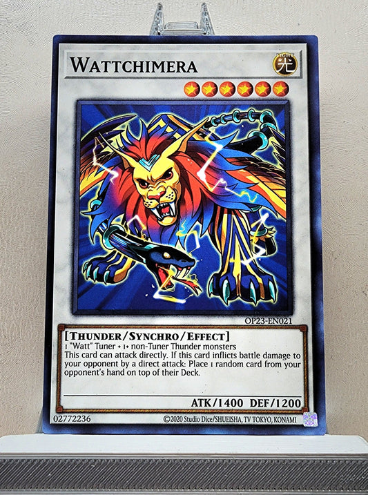 Yugioh! 1x Wattchimera (OP23 - Common) Unli Edition