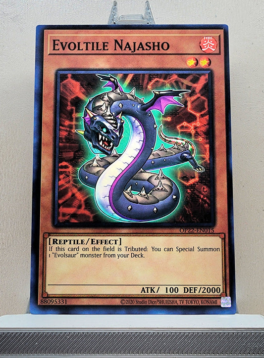 Yugioh! 1x Evoltile Najasho (OP22 - Common) Unli Edition