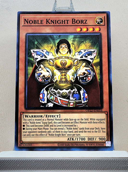 Yugioh! 1x Noble Knight Borz (OP22 - Common) Unli Edition