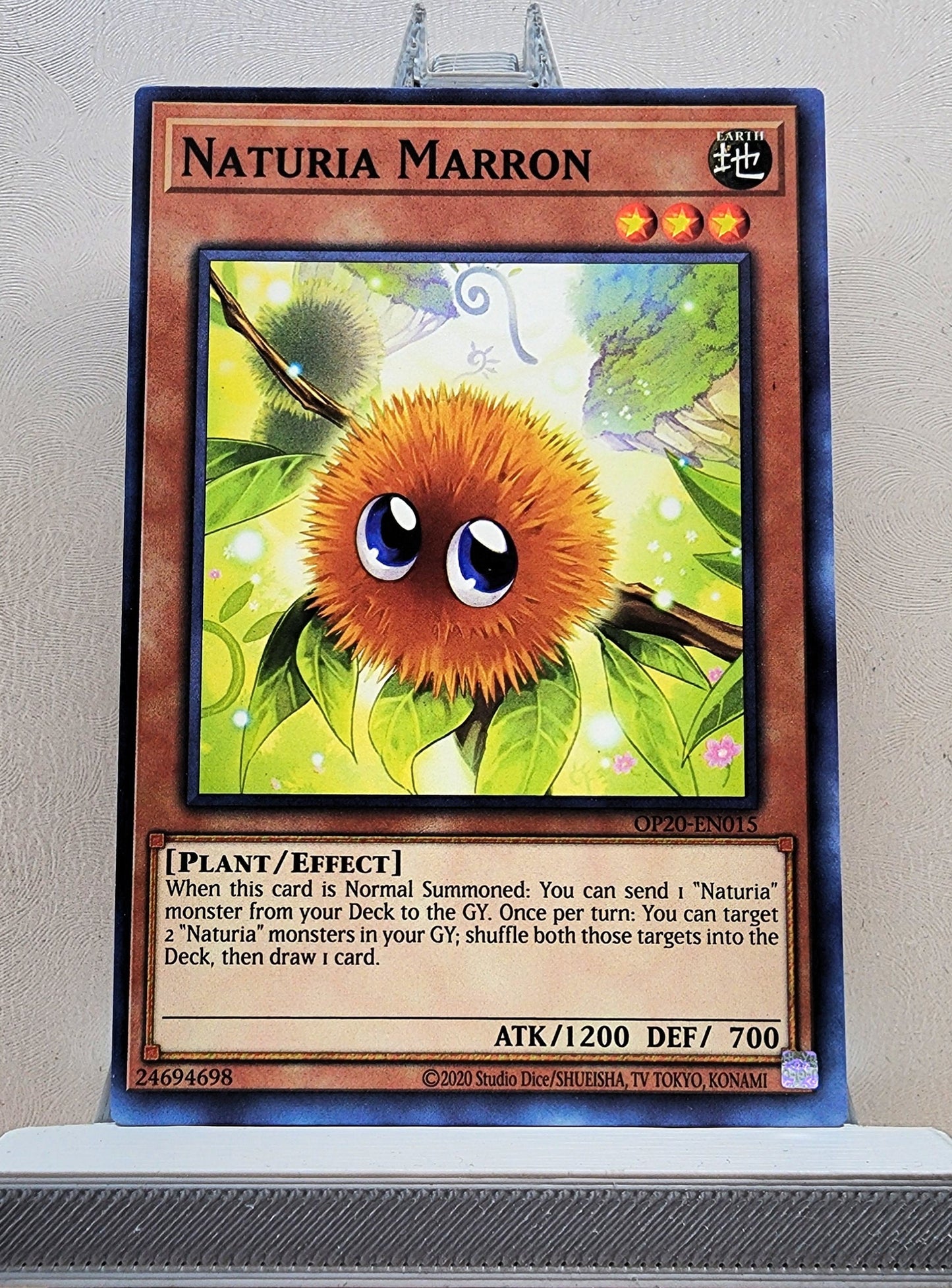 Yugioh! 1x Naturia Marron (OP20 - Common) Unli Edition