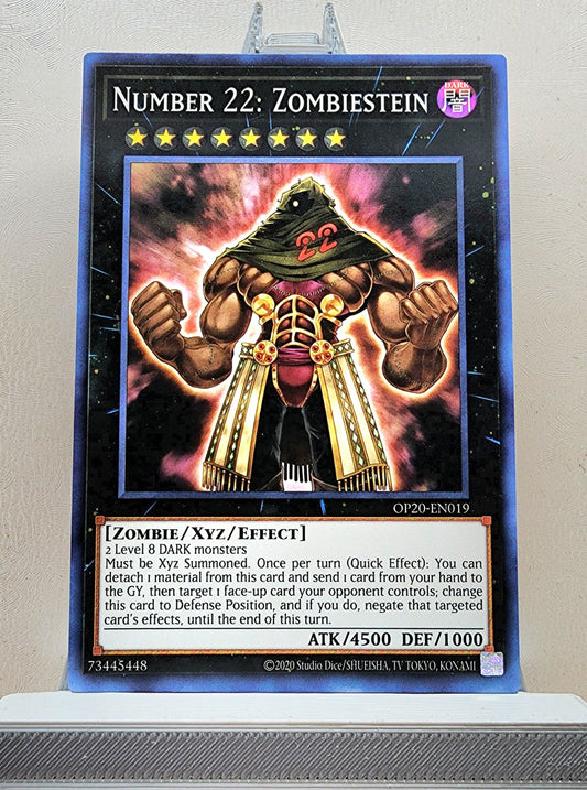 Yugioh! 1x Number 22: Zombiestein (OP20 - Common) Unli Edition