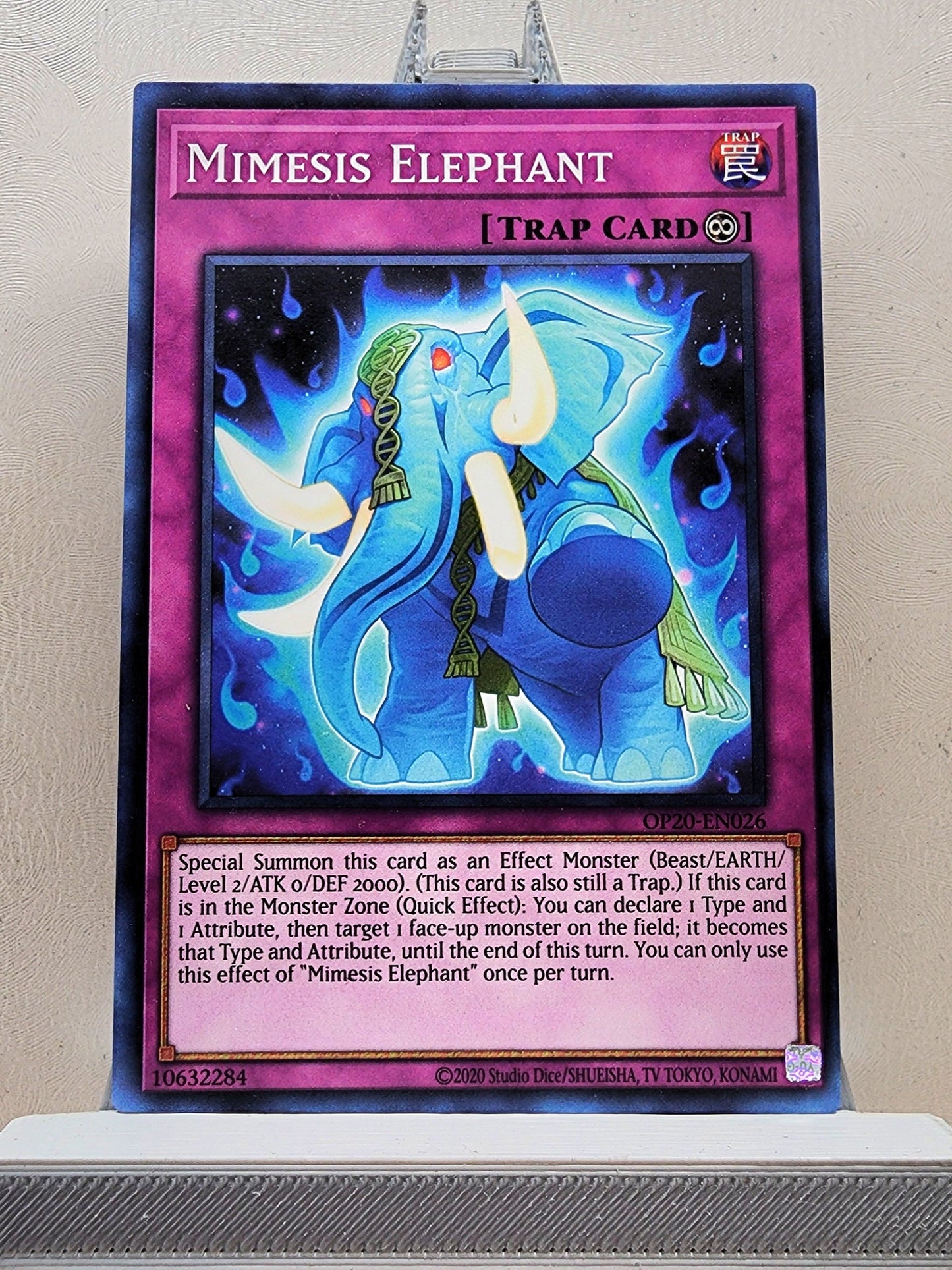 Yugioh! 1x Mimesis Elephant (OP20 - Common) Unli Edition