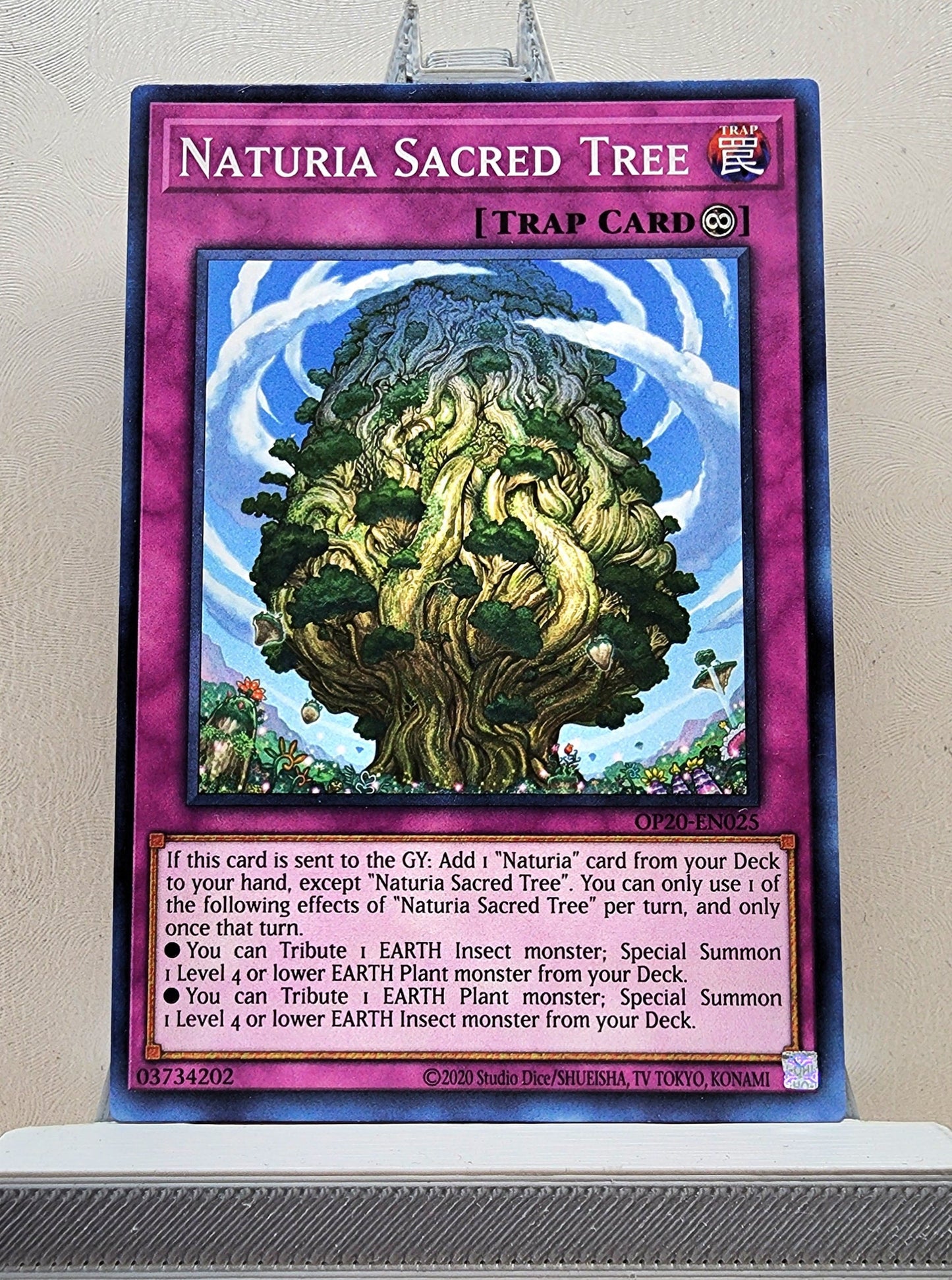 Yugioh! 1x Naturia Sacred Tree (OP20 - Common) Unli Edition