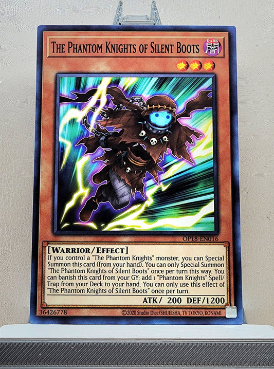 Yugioh! 1x The Phantom Knights of Silent Boots (OP18 - Common) Unli Edition