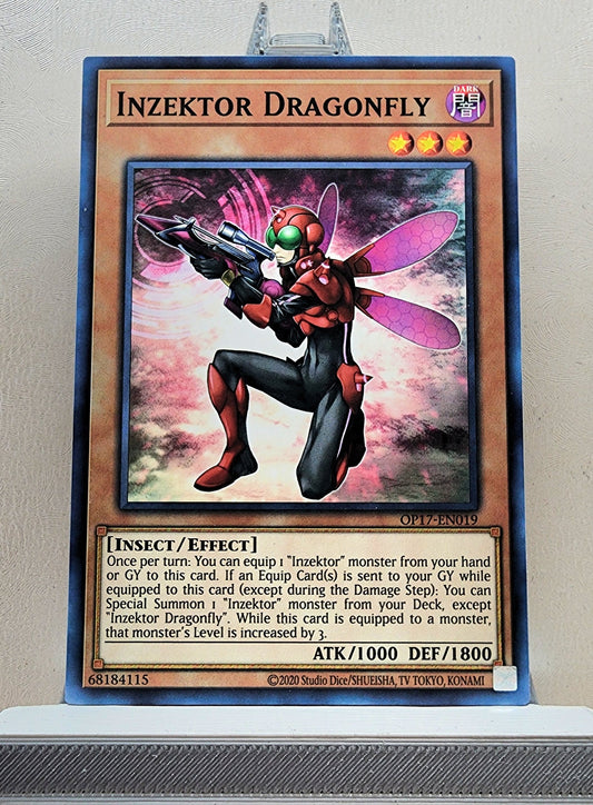 Yugioh! 1x Inzektor Dragonfly (OP17 - Common) Unli Edition