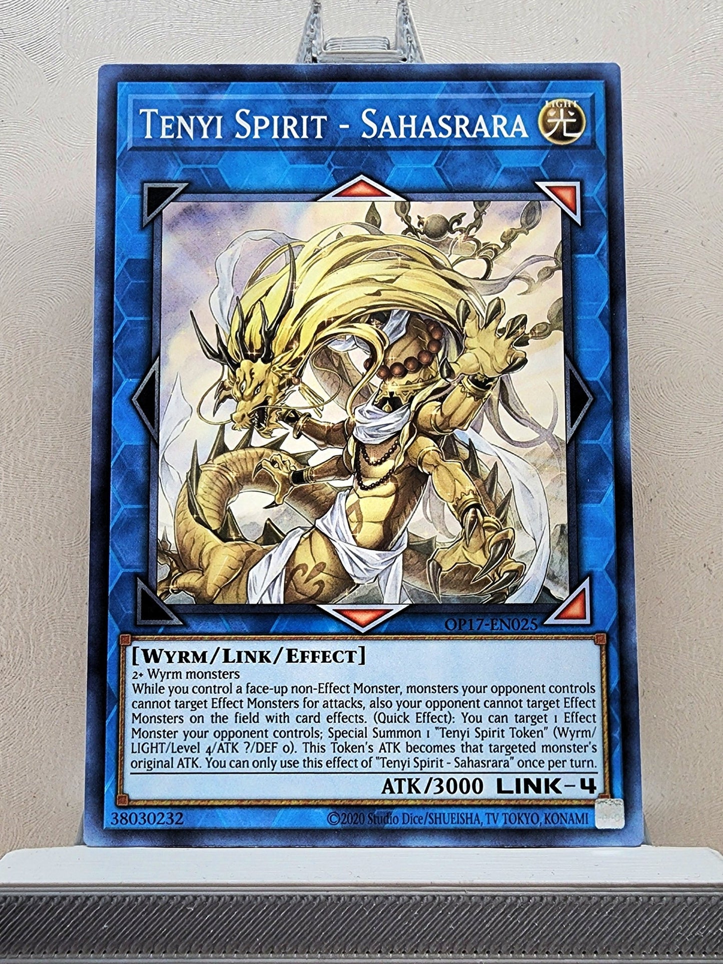 Yugioh! 1x Tenyi Spirit - Sahasrara (OP17 - Common) Unli Edition