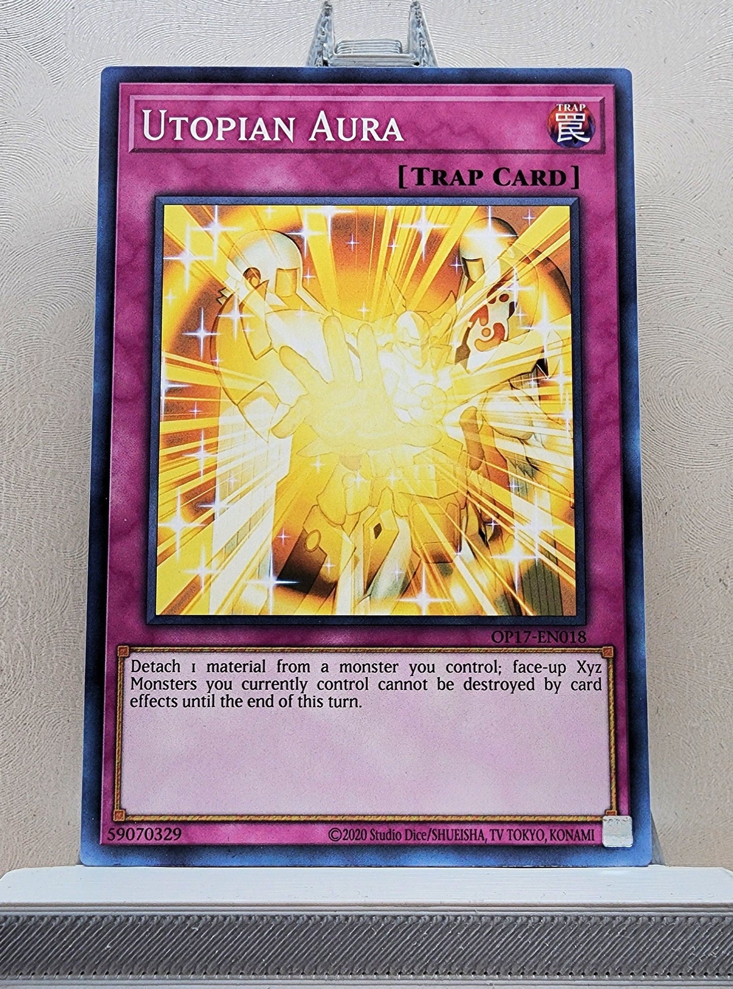 Yugioh! 1x Utopian Aura (OP17 - Common) Unli Edition