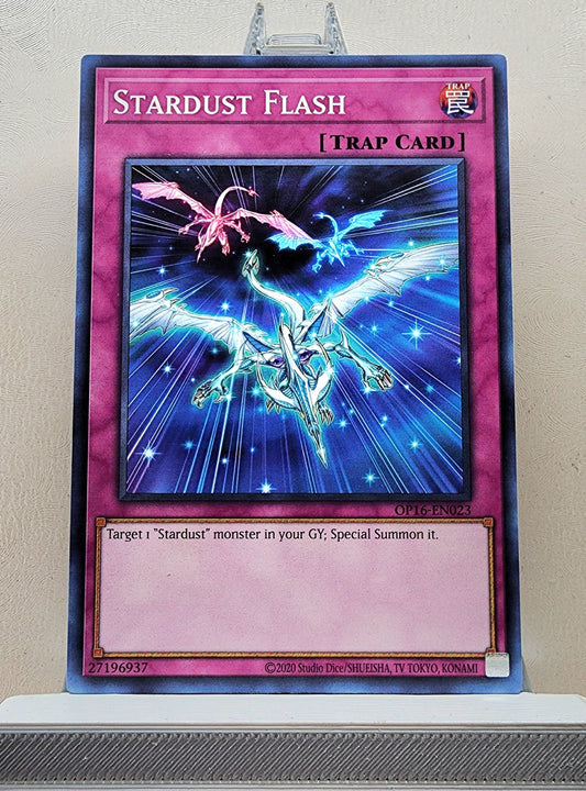 Yugioh! 1x Stardust Flash (OP16 - Common) Unli Edition