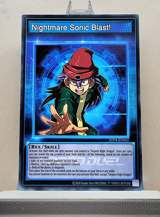 Yugioh! 1x Nightmare Sonic Blast (STP4 - Common) Unli Edition