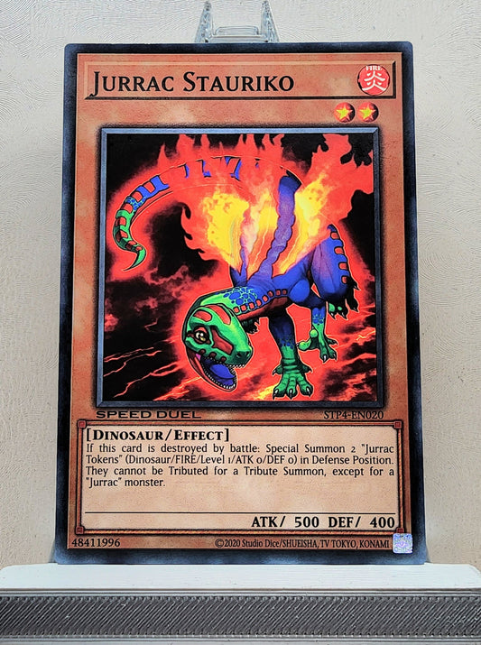 Yugioh! 1x Jurrac Stauriko (STP4 - Common) Unli Edition