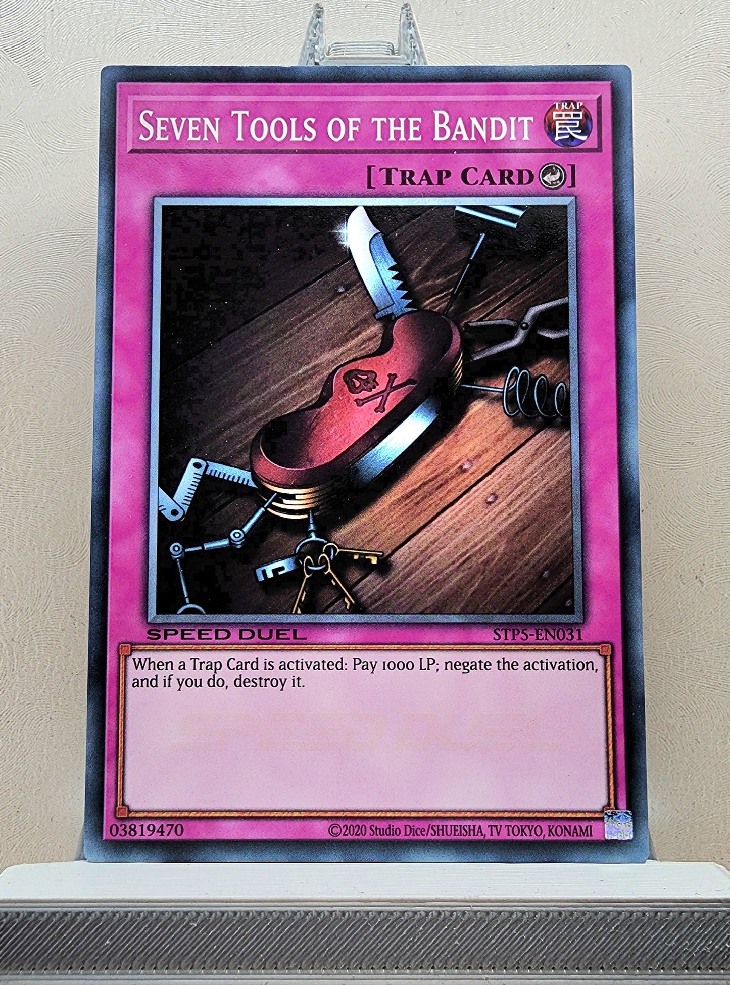 Yugioh! 1x Seven Tools of the Bandit (STP5 - Common) Unli Edition