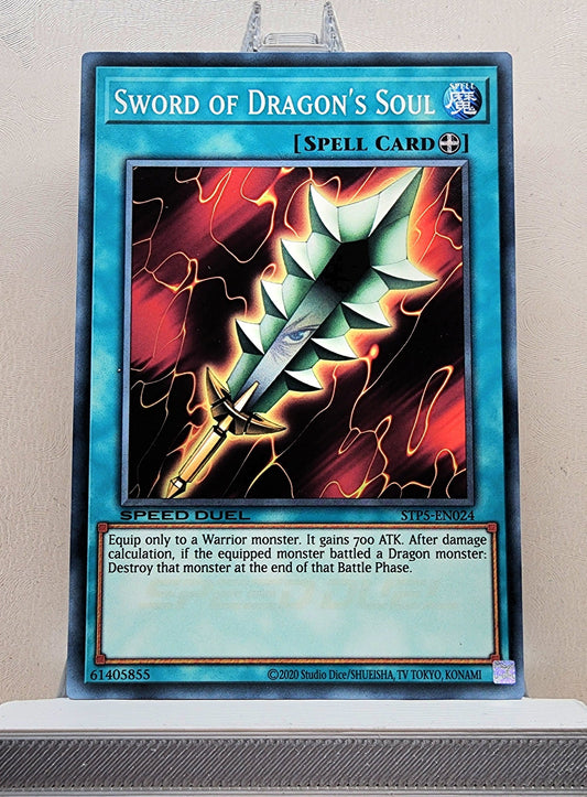 Yugioh! 1x Sword of Dragon's Soul (STP5 - Common) Unli Edition