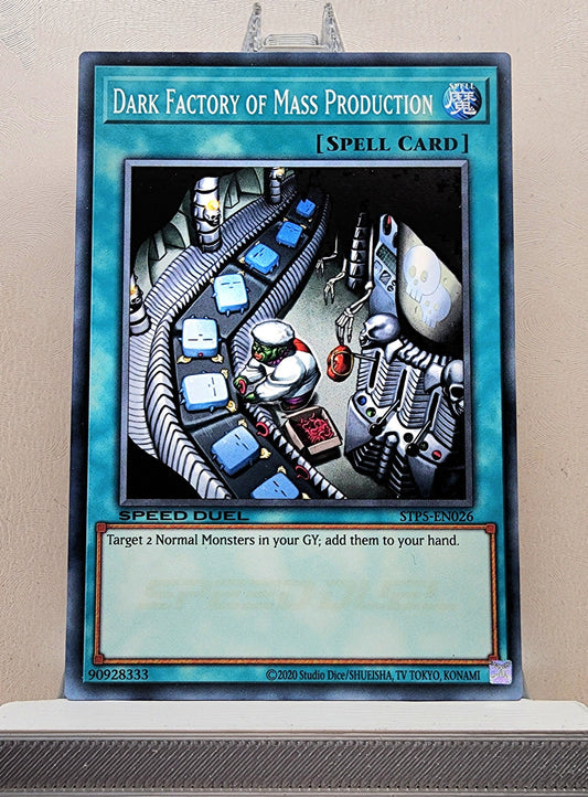 Yugioh! 1x Dark Factory of Mass Production (STP5 - Common) Unli Edition