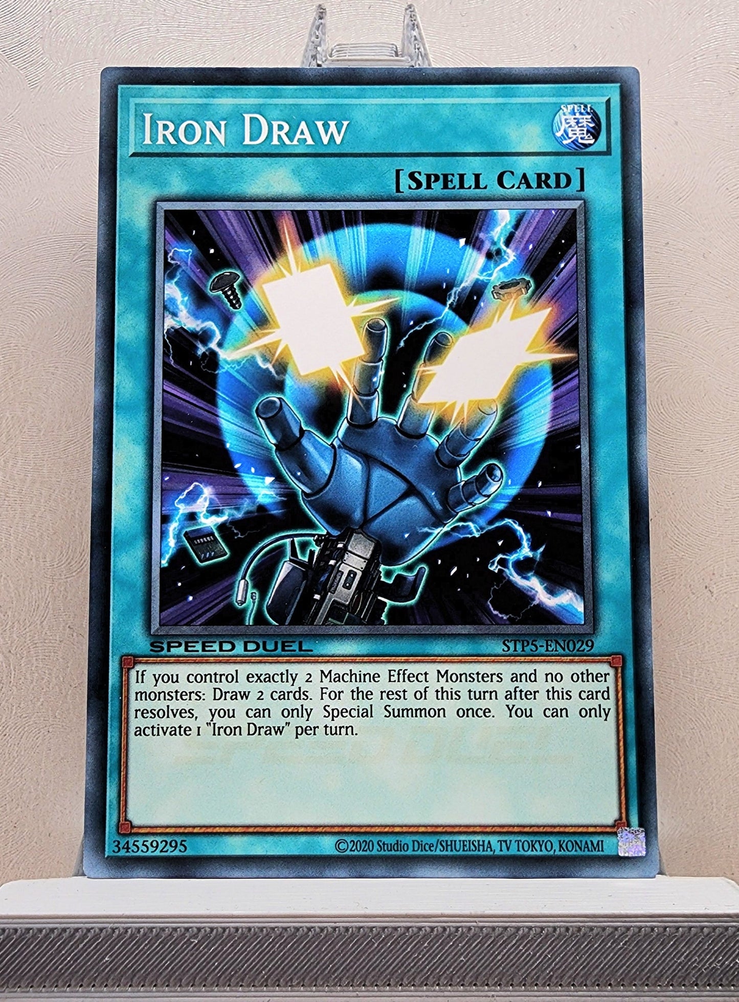 Yugioh! 1x Iron Draw (STP5 - Common) Unli Edition